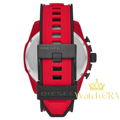 Diesel Mega Chief rojo y negro: desata un estilo atrevido