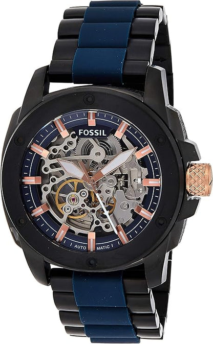 Fossil Modern Machine Automatic Skeleton Dial Men's Watch ME3133