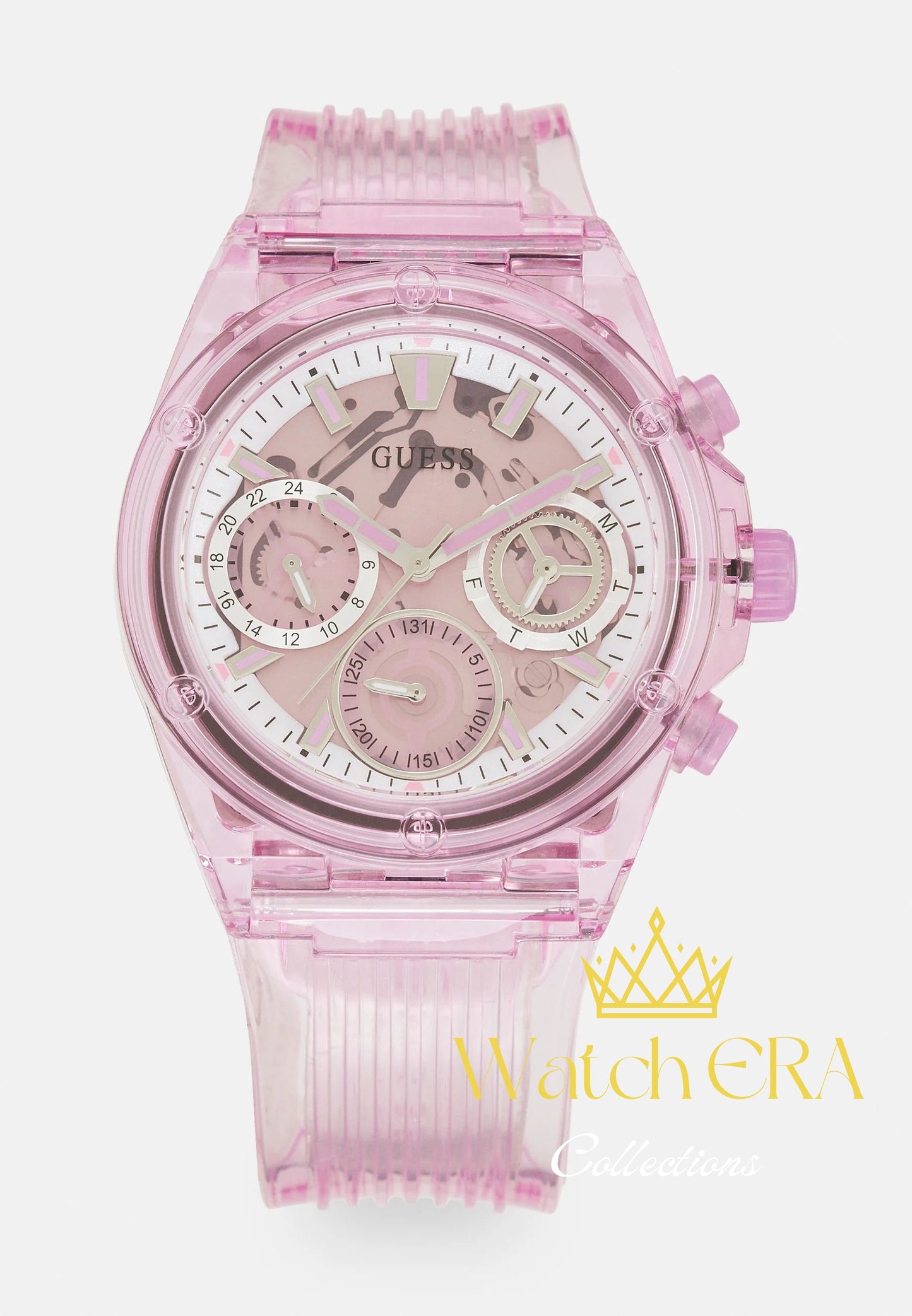 Guess Athena Watch Collection – Bold Elegance in Every Color