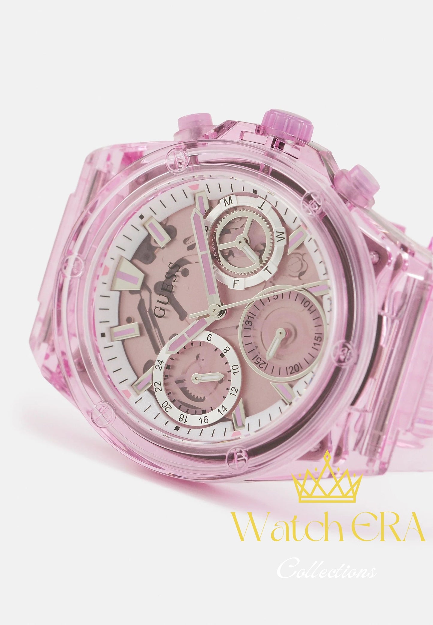 Guess Athena Watch Collection – Bold Elegance in Every Color