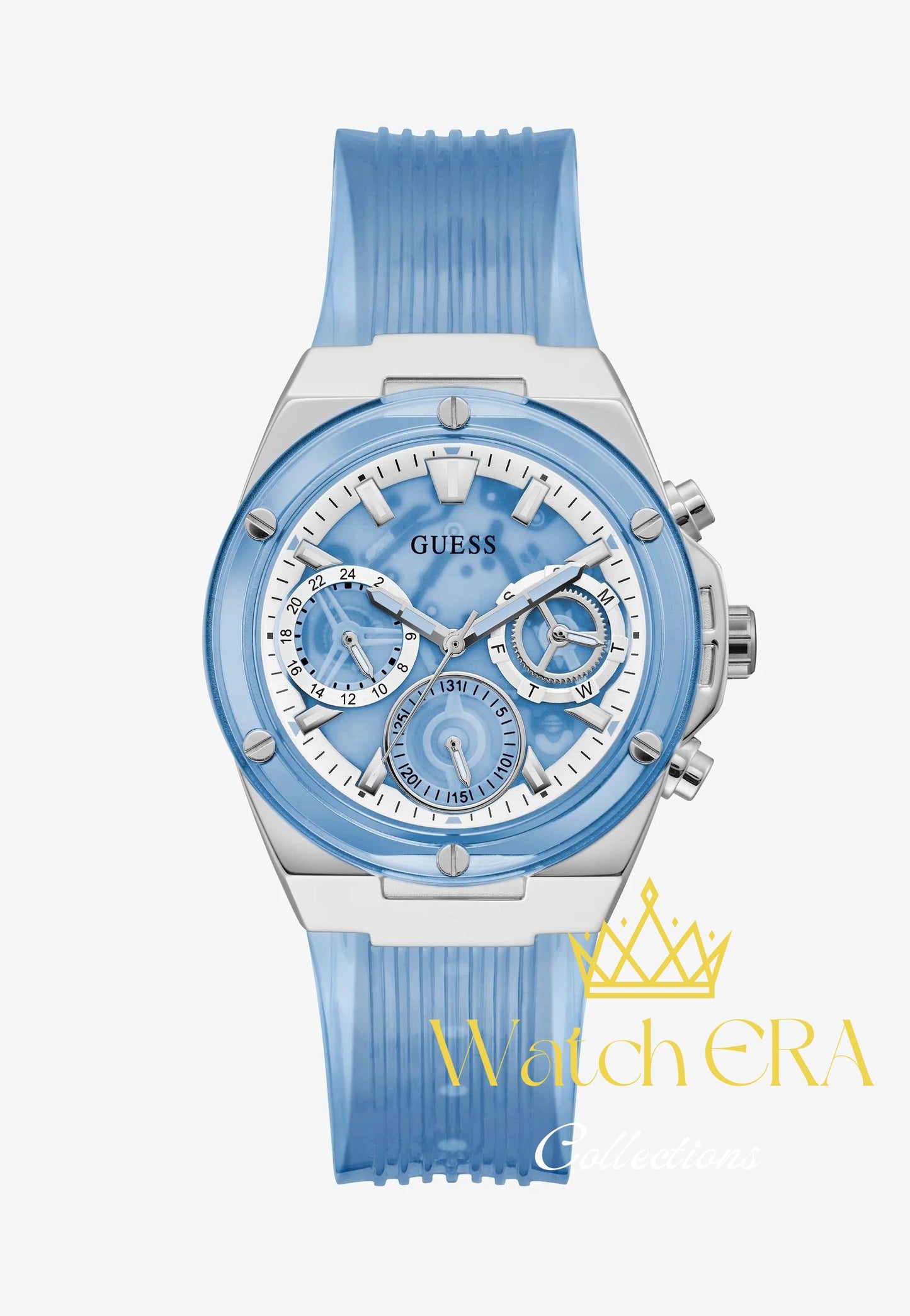 Guess Athena Watch Collection – Bold Elegance in Every Color