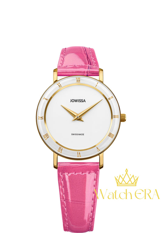 Jowissa Roma Swiss Ladies Watch J2.280.M: Elegance in Cotton Candy Pink