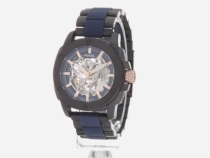 Fossil Modern Machine Automatic Skeleton Dial Men's Watch ME3133